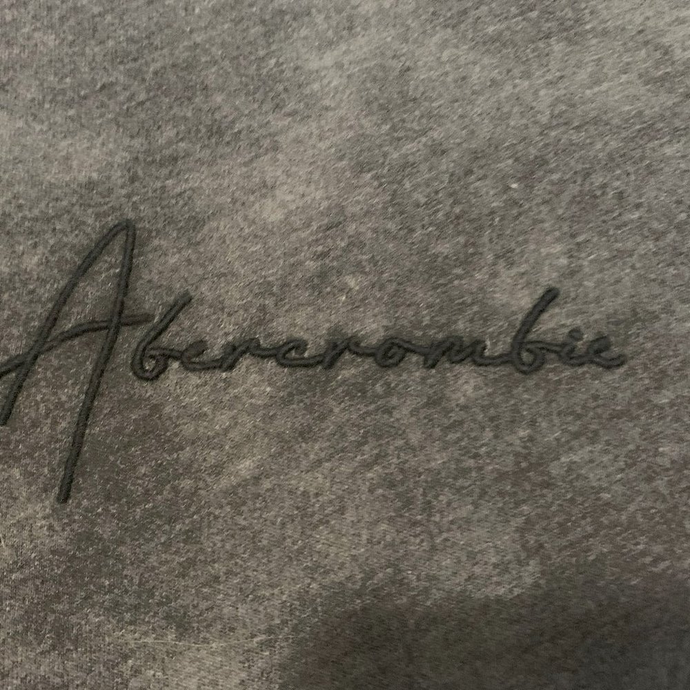 NWT-Abercrombie & Fitch Men's Size M Relaxed Soft Collection Black Pullover